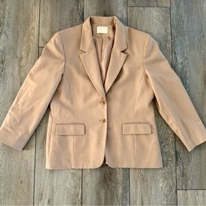 Pendleton Vintage 100% Virgin Wool Blazer Jacket Lined Women’s Size 16